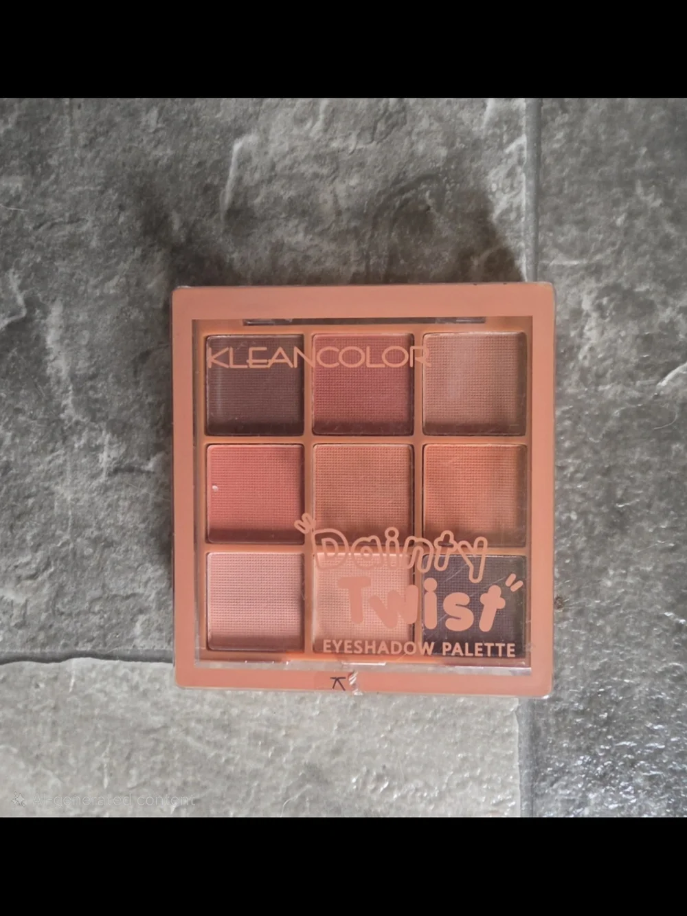 Kleancolor Dainty Twist Eyeshadow Palette - Pretzel 0.24oz BNIB Discontinued